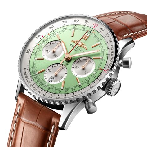 breitling navitimer 41 green dial|breitling navitimer buying guide.